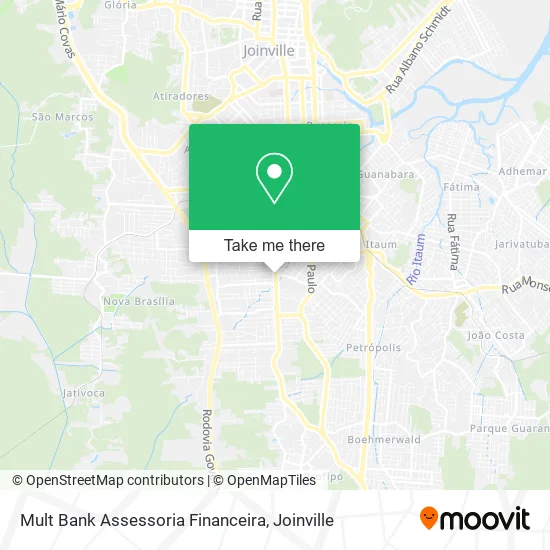 Mult Bank Assessoria Financeira map