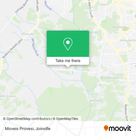 Moveis Provesi map