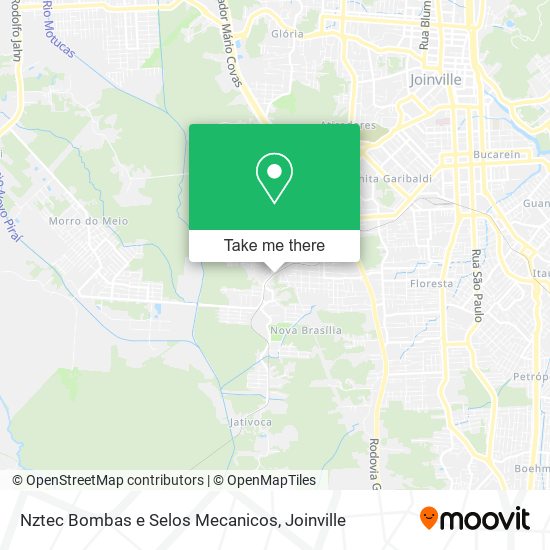 Nztec Bombas e Selos Mecanicos map