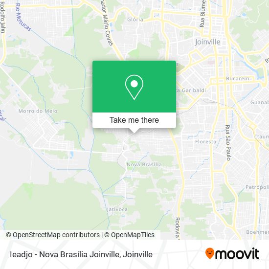 Mapa Ieadjo - Nova Brasília Joinville