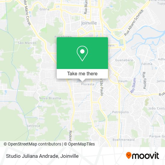 Studio Juliana Andrade map