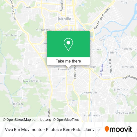 Viva Em Movimento - Pilates e Bem-Estar map