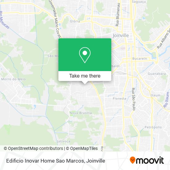 Edificio Inovar Home Sao Marcos map
