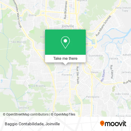 Baggio Contabilidade map