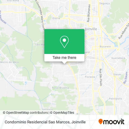 Condominio Residencial Sao Marcos map