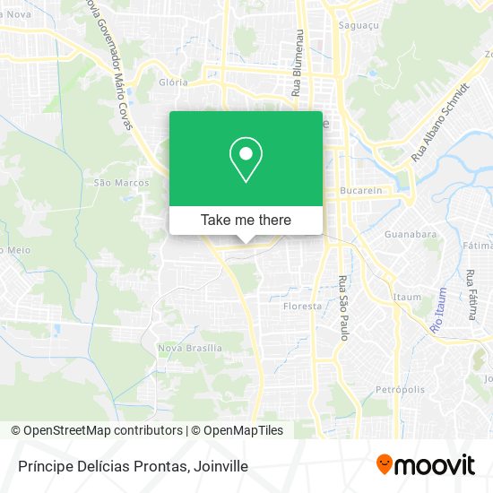 Príncipe Delícias Prontas map