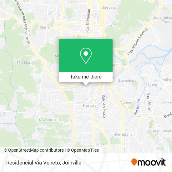 Residencial Via Veneto map