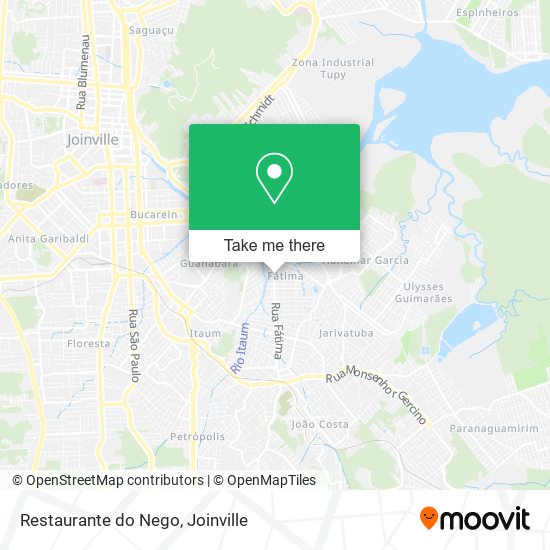 Restaurante do Nego map