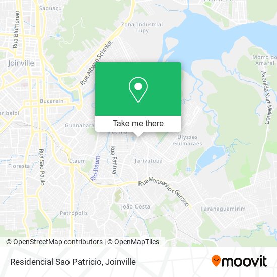 Residencial Sao Patricio map