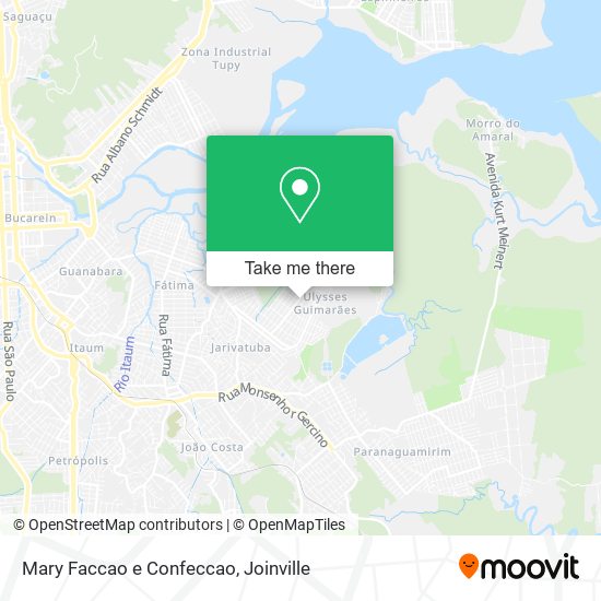 Mary Faccao e Confeccao map