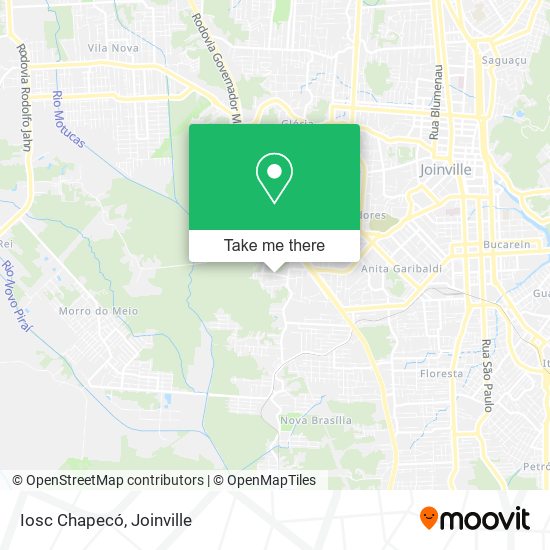 Iosc Chapecó map