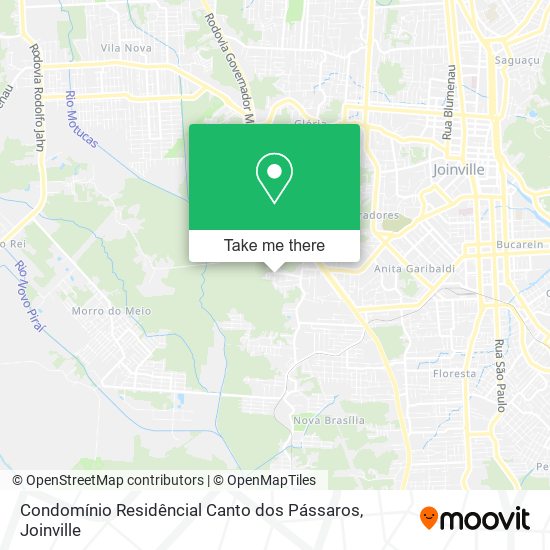 Condomínio Residêncial Canto dos Pássaros map