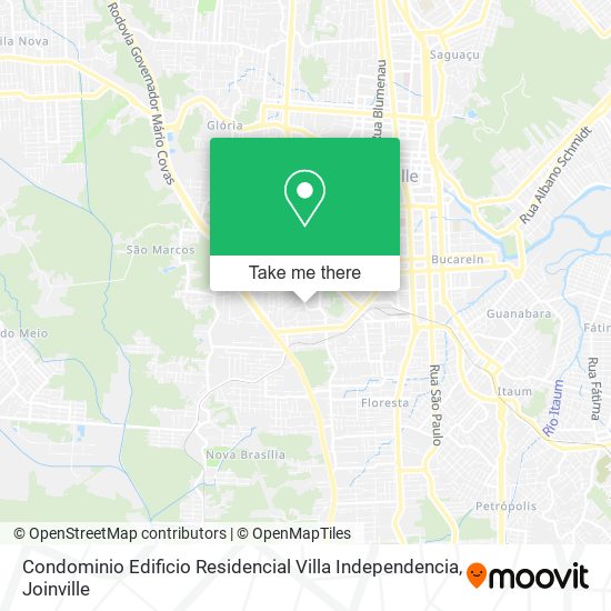 Condominio Edificio Residencial Villa Independencia map