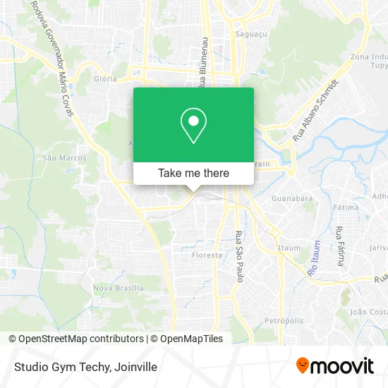Studio Gym Techy map