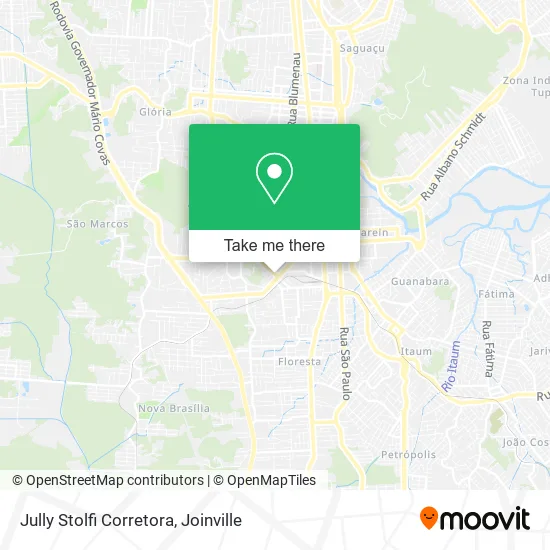 Jully Stolfi Corretora map