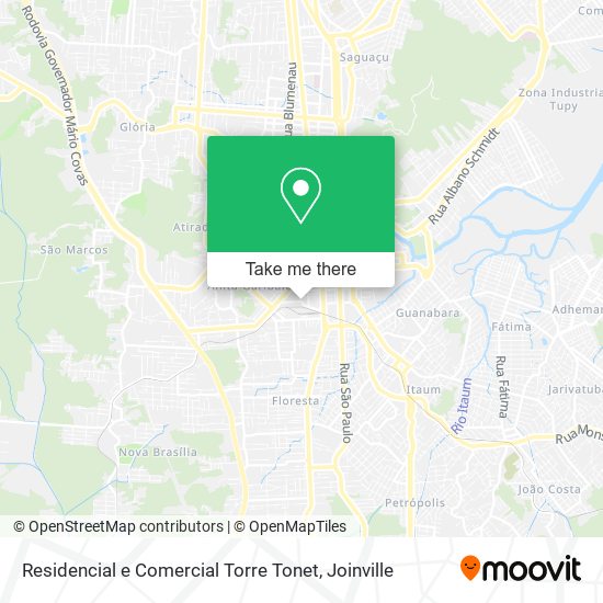 Residencial e Comercial Torre Tonet map