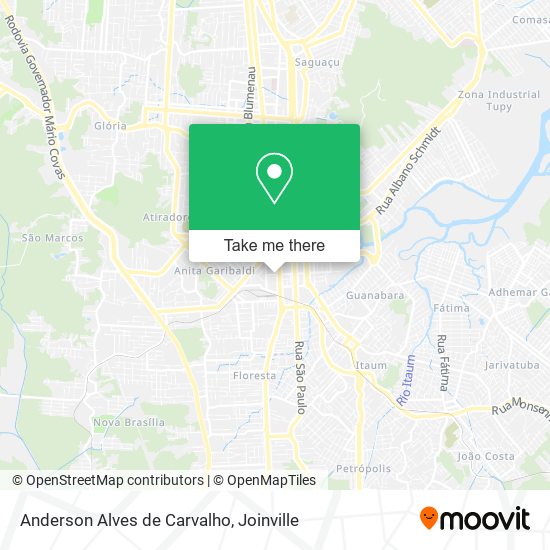 Anderson Alves de Carvalho map