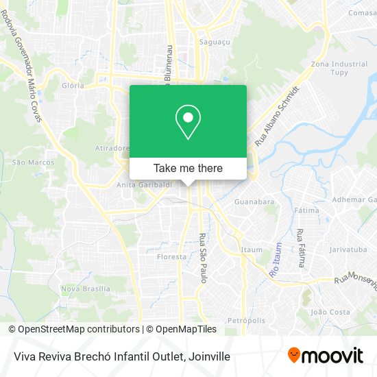 Viva Reviva Brechó Infantil Outlet map