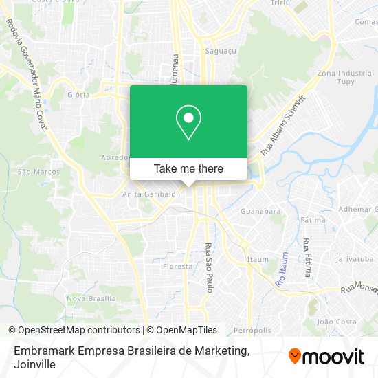 Embramark Empresa Brasileira de Marketing map