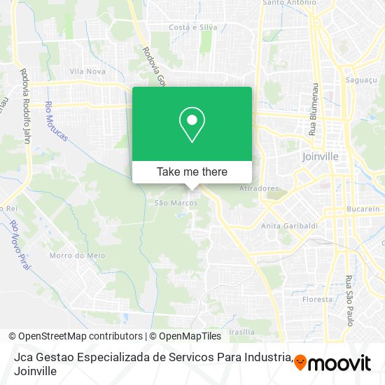 Jca Gestao Especializada de Servicos Para Industria map