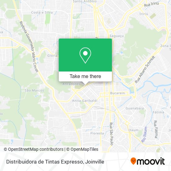 Distribuidora de Tintas Expresso map