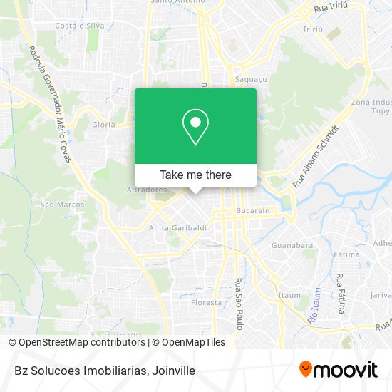 Bz Solucoes Imobiliarias map