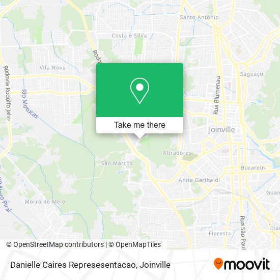 Danielle Caires Represesentacao map