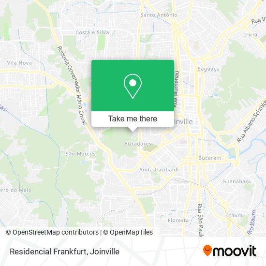 Residencial Frankfurt map