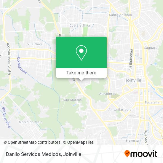 Danilo Servicos Medicos map