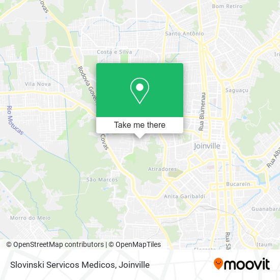 Slovinski Servicos Medicos map