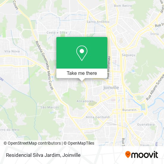 Residencial Silva Jardim map