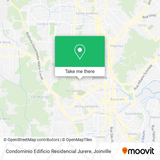 Condominio Edificio Residencial Jurere map