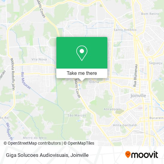 Giga Solucoes Audiovisuais map