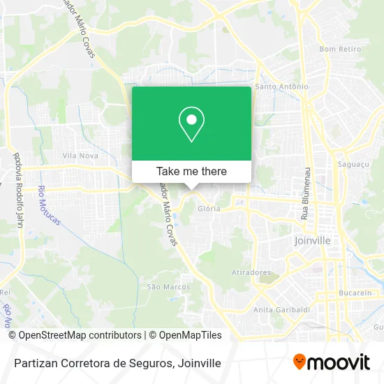 Partizan Corretora de Seguros map
