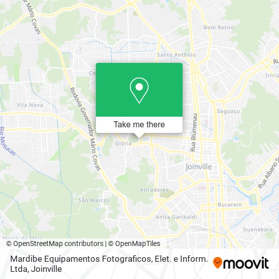 Mardibe Equipamentos Fotograficos, Elet. e Inform. Ltda map