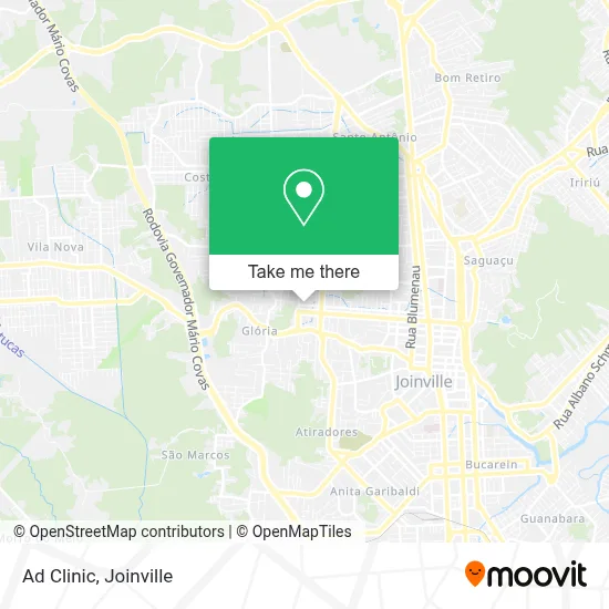 Ad Clinic map
