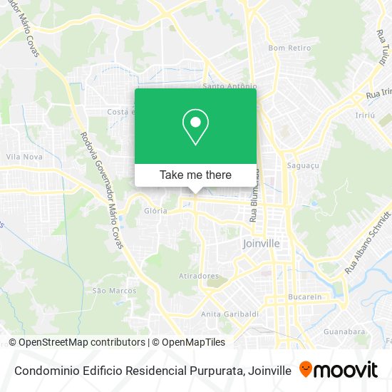 Condominio Edificio Residencial Purpurata map