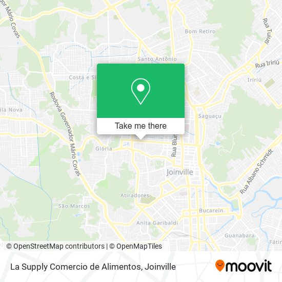 La Supply Comercio de Alimentos map