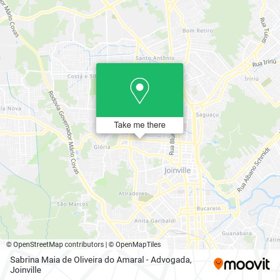 Sabrina Maia de Oliveira do Amaral - Advogada map