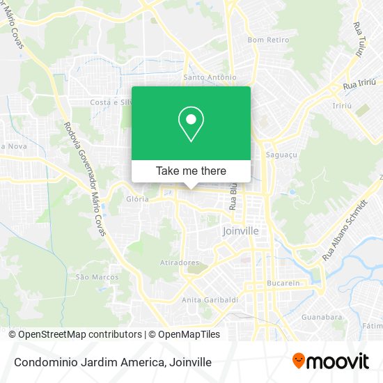 Condominio Jardim America map