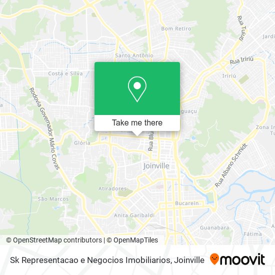 Sk Representacao e Negocios Imobiliarios map