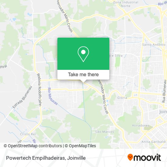 Powertech Empilhadeiras map