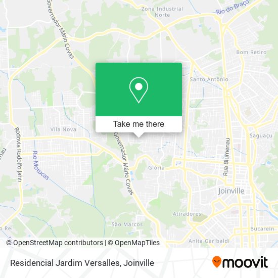 Mapa Residencial Jardim Versalles