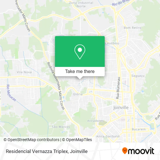 Residencial Vernazza Triplex map