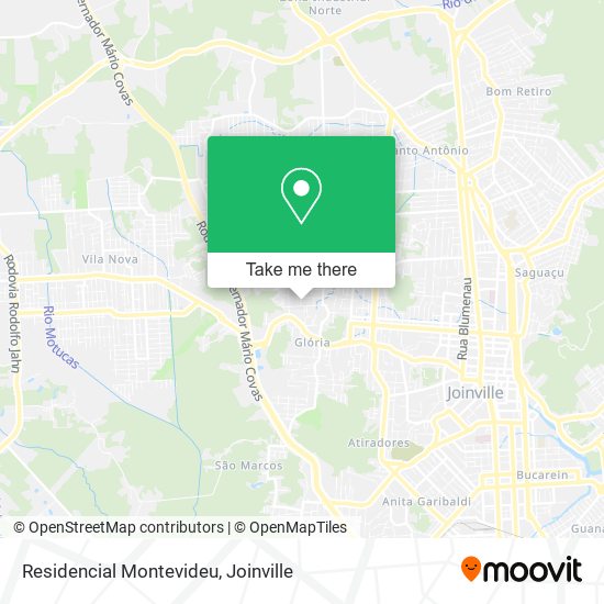 Mapa Residencial Montevideu