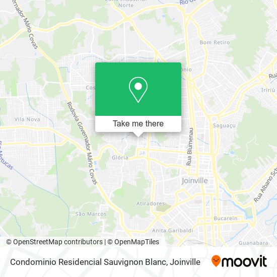 Condominio Residencial Sauvignon Blanc map
