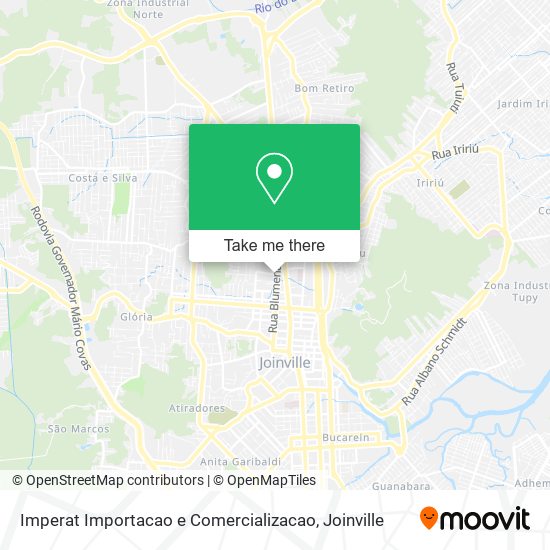 Imperat Importacao e Comercializacao map
