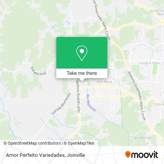 Amor Perfeito Variedades map