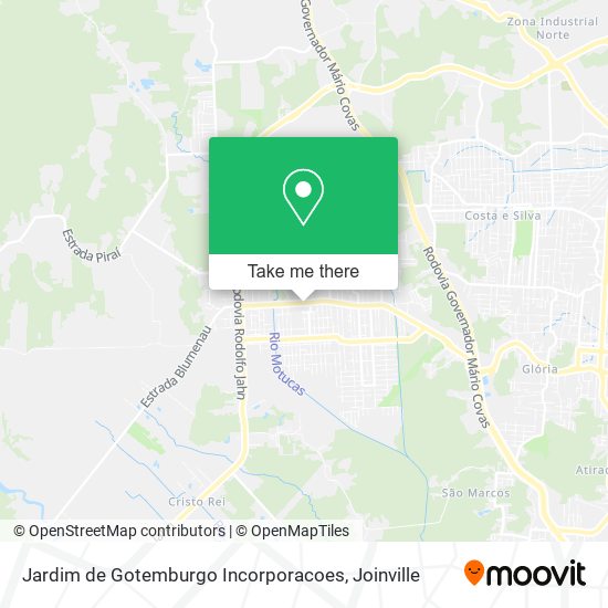 Jardim de Gotemburgo Incorporacoes map