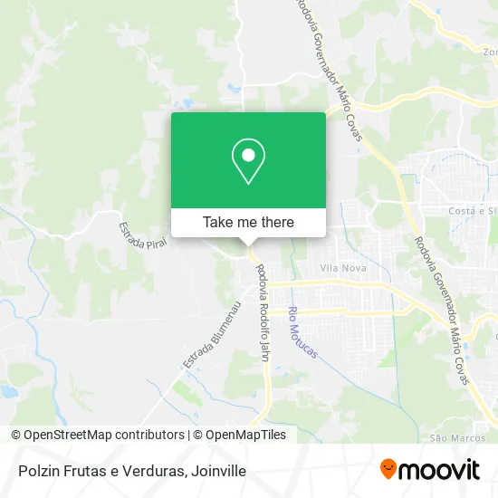 Polzin Frutas e Verduras map